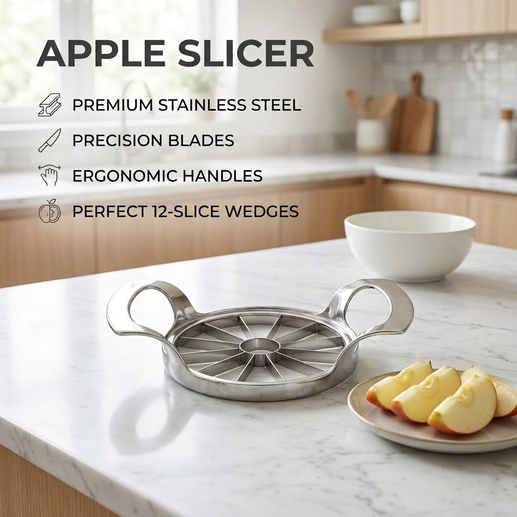 Girenavo®12-Tooth Stainless Steel Apple Slicer