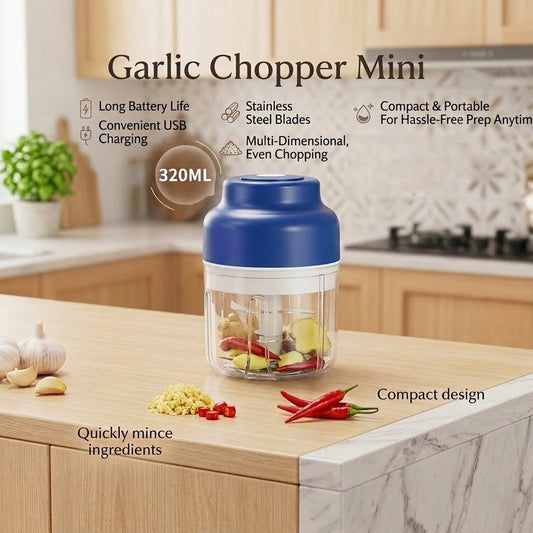 Girenavo®Electric Garlic Chopper Mini