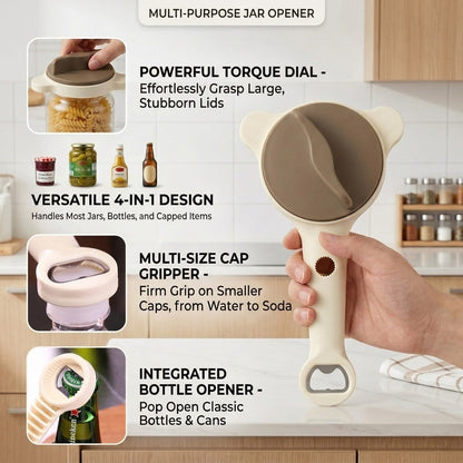 Girenavo® 4-in-1 Multi Jar Opener