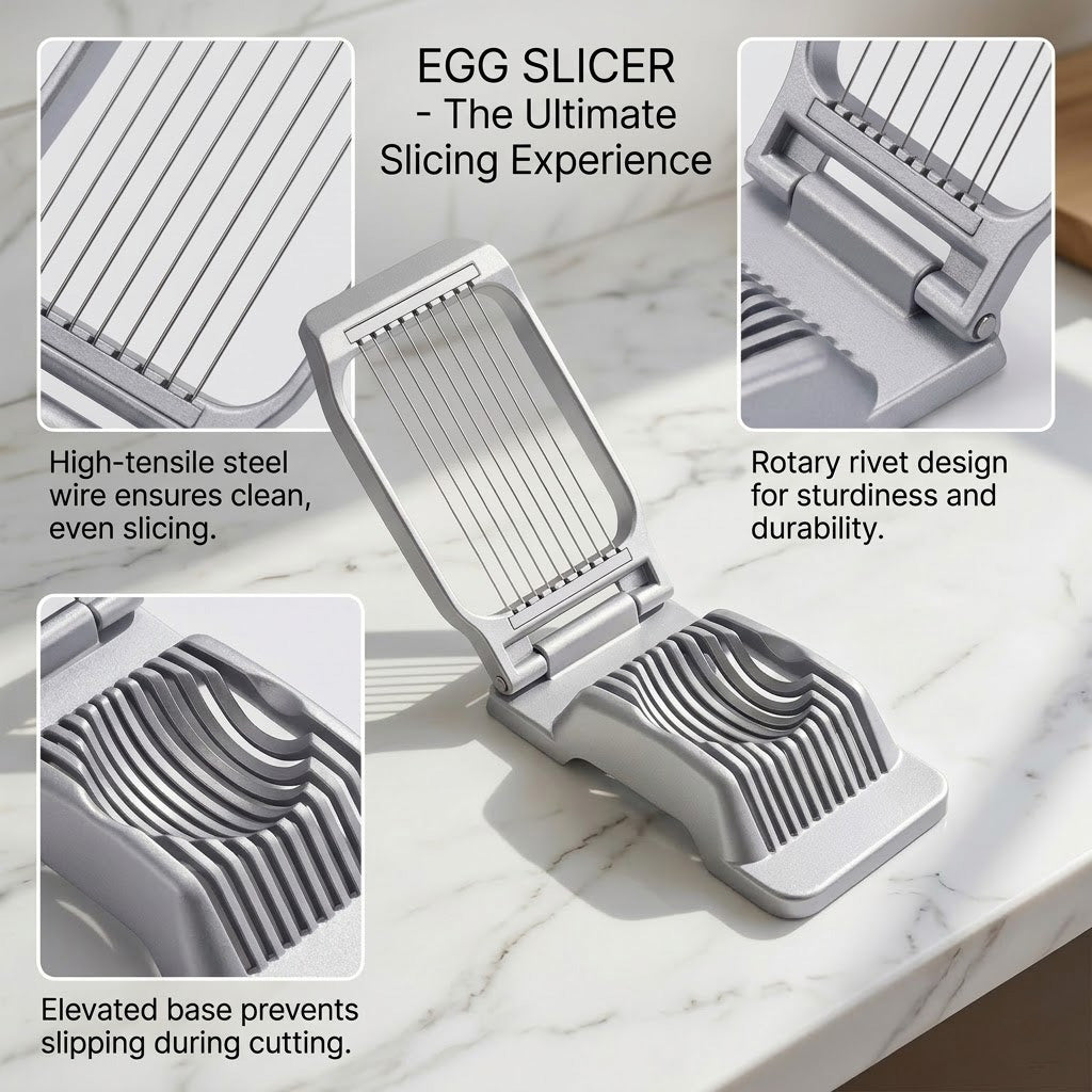 Girenavo®Stainless Steel Egg Slicer