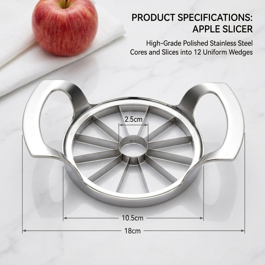 Girenavo®12-Tooth Stainless Steel Apple Slicer