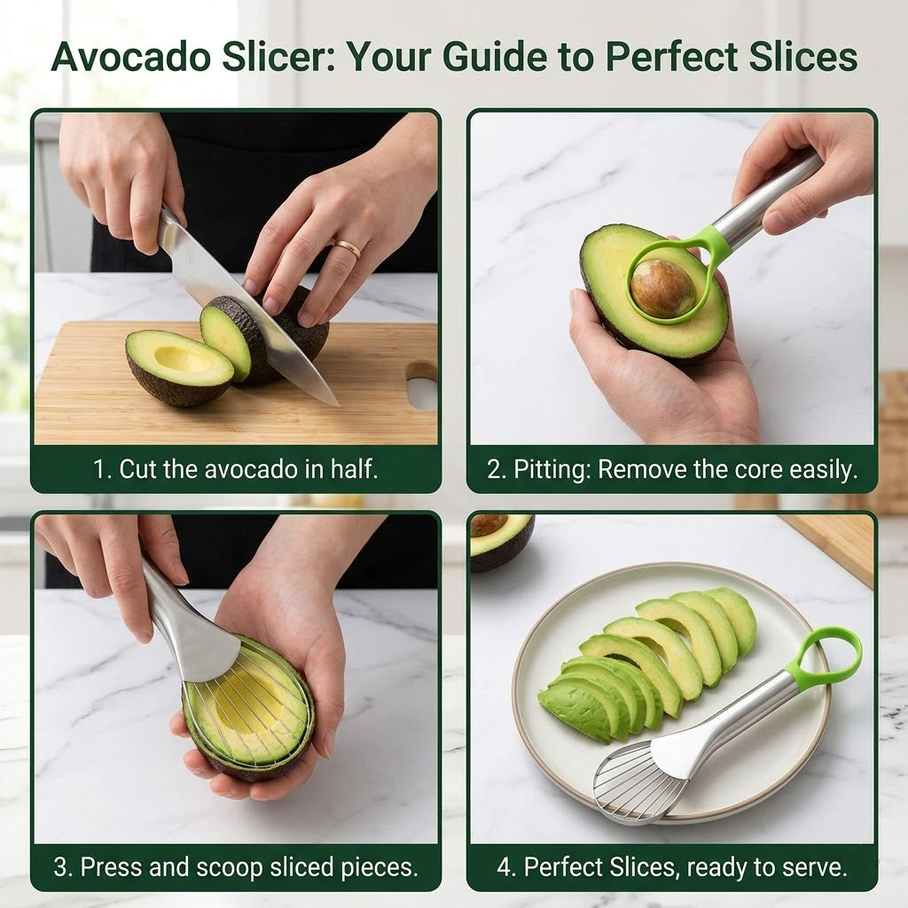 Girenavo®3-in-1 Avocado Slicer Tool